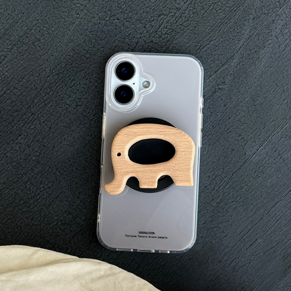 Light Gray Compatible with iPhone 16 Pro Max Magnetic Phone Case 15/14/13 Stand