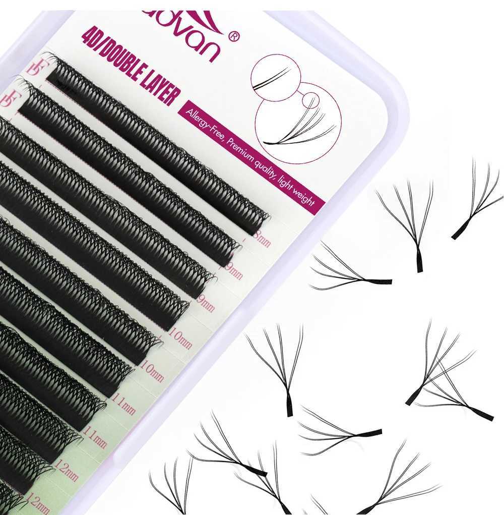 FADVAN 8D W Shape Lashes Self-making Fan Lashes Extension Double Tips 4D Premade Fan Eyelash Faux Mink Makeup SuppliesT251223