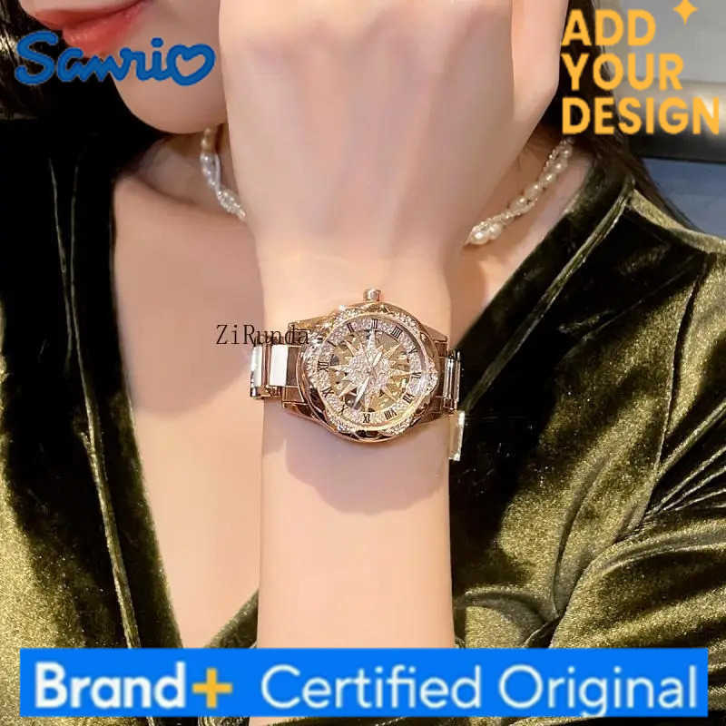 Sanrio New Sunflower Ceramic Watch Womens Light Luxury Quartz Watch H251223