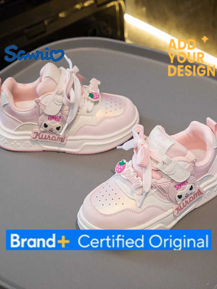 Sanrio Hot Girl Kuromi Fashion Lightweight Sneakers Student Cartoon Autumn Wear-Resistant Non-Slip Child Casual Shoes New Style H251223