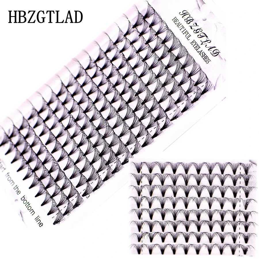 wholesale 16 lines volume 8-18mm 8D/10D/20D eyelash extensions 100 handmade synthetic hair russian volume lashes premade fansT251223