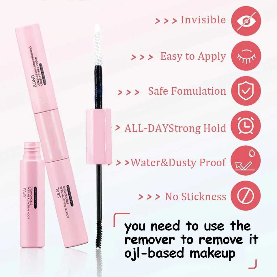 Eyelashes 240 Pcs Clusters Lash Bond and Seal Makeup tools DIY Lashes Extension kit for gluing Lashes Gluing Glue AccessoriesT251223
