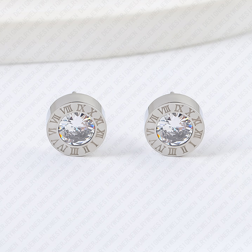 Designer Earrings Designer Earrings for Women Gold Earring Diamond Stud Earrings Luxury Jewlery Designer for Women Elegant Timeless Sparkling Gift Pre