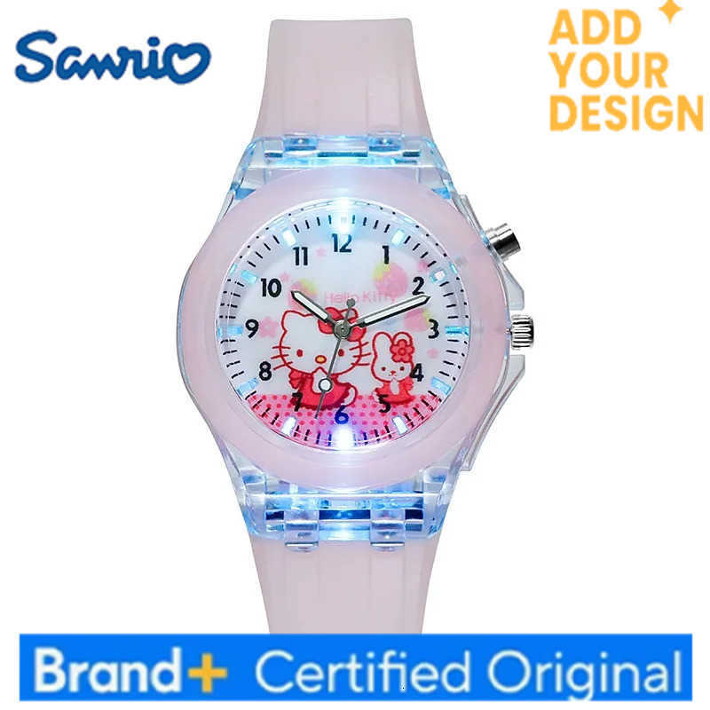 Sanrio 3D Pattern Children Wrist Watches luminous watch Waterproof Quartz Watch Hello Kitty Watch Childrens Christmas Gifts H251223