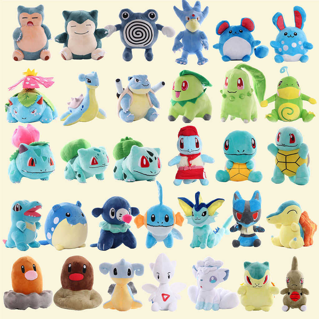 Eevee Gengar Mewtwo Seed Charmander Squirtle Bulbasaur Pokmon Plush Toy Doll L2512223F53