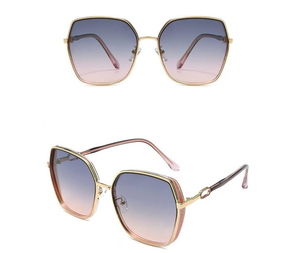 Tlofedi Sunglasses For Women Men Design Sunglasses Oversized Polarized UV400 Sunglasses Fashion Classic Luxury Glasses Goggle Pilot Alloy Frame Eyewea