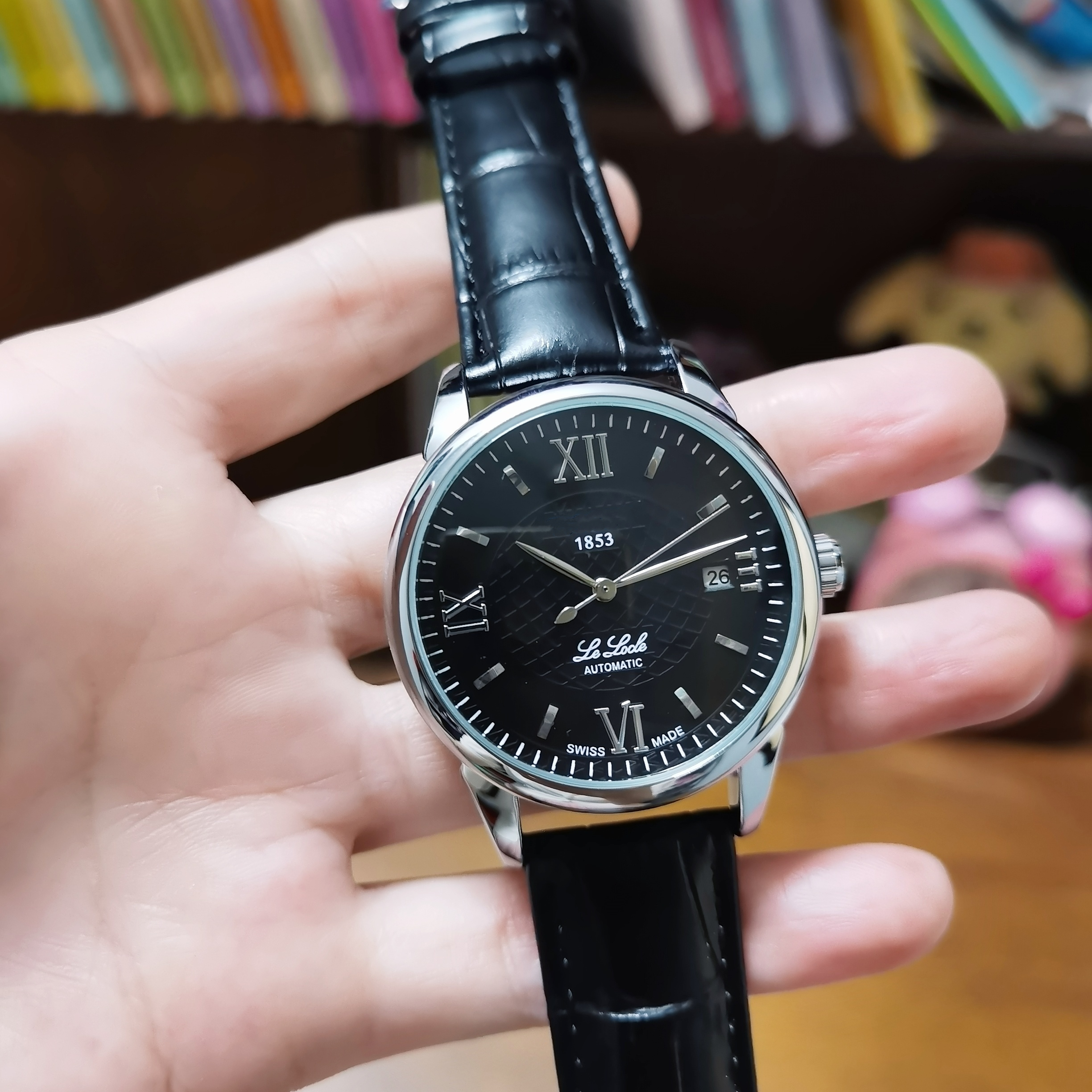 Mens TIST le Locle 1853 Watches Automatic Mechanical movement watch Stainless Steel Super Luminous Wristwatches women men waterproof watch montre de luxe #236 AA520