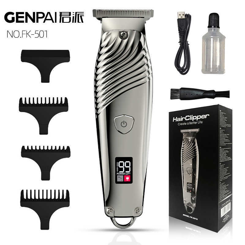 1400mAh Cross-border Hair Clipper Electric Shaving Clipper Oil Head Shaving Clipper Home USB Charging Hair Shaving Tool for Removing Facial Hair S251223