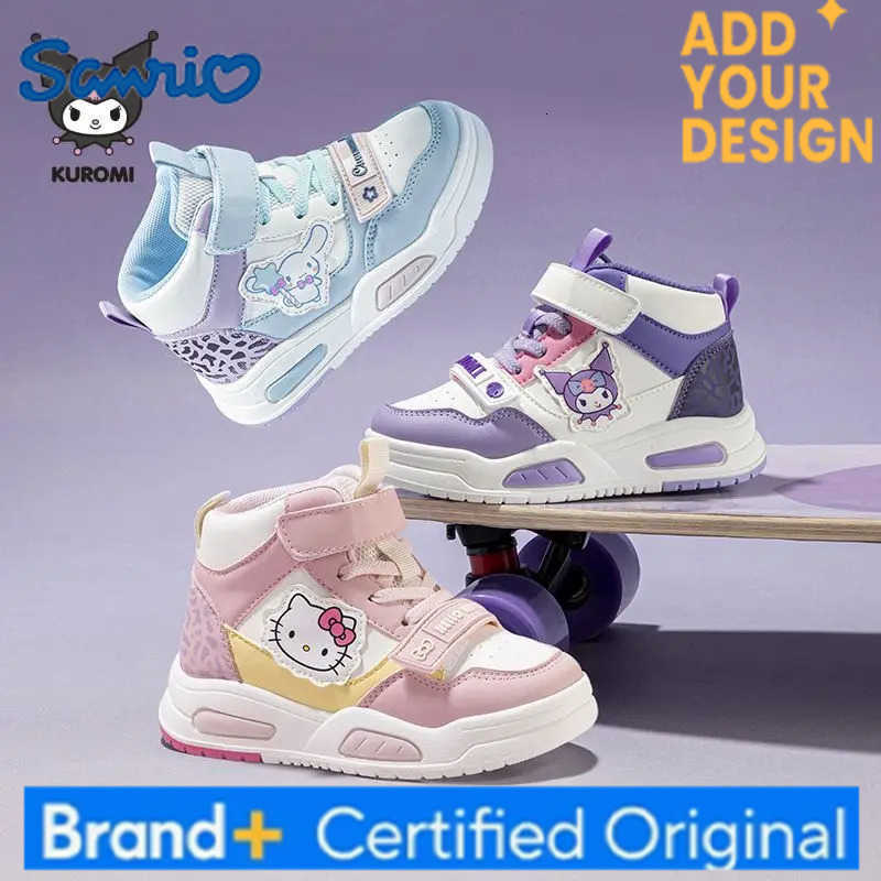 Sanrio Girl Cinnamoroll Kawaii Fashion Sneakers Student Spring and Autumn Seasons Cartoon Anime Child Wear-Resistant Casual Shoes New H251223