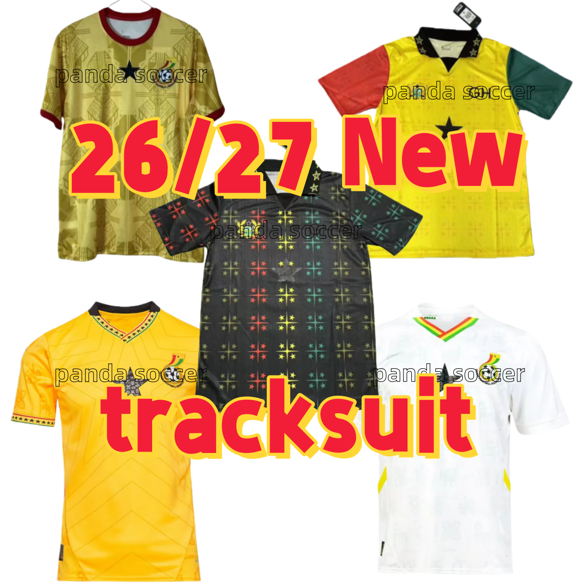 2025 2026 2027 Ghana jerseys KUDUS THOMAS Ghana football shirts J.AYEW A.AYEW SEMENYO NUAMAH jersey national team 2027 Ghana soccer jerseys
