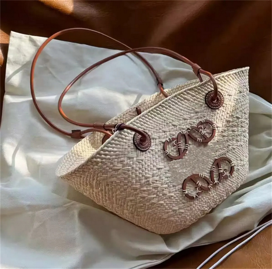 Fashion bags New holiday beach package Home multi-colored Beach Bags optional single shoulder oblique span woven bag Women's Commuter bag