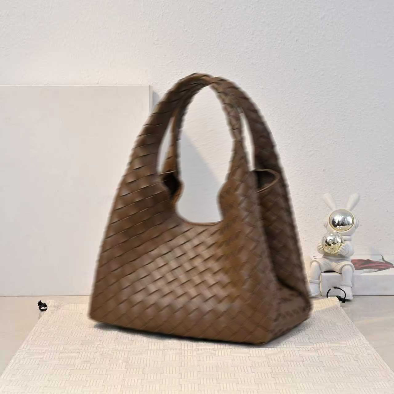 10A Top-Quality Designer New Hot Fashion Jodie Bag, Large Fabric Casual Tote, Women's Jodie Soft Cotton Leather Handbag, Women's Shoulder Bag with Box