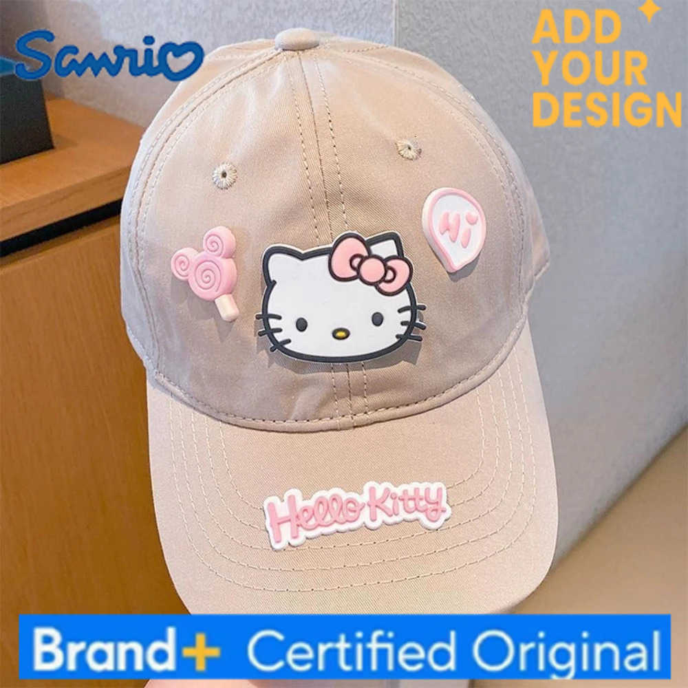 Sanrio Hello Kitty Cute Cartoon Kids Baseball Cap Duckbill Cap Adjustable Sun Hat Spring Summer Boys Girls Fashionable Hat Gifts H251223 - view 5