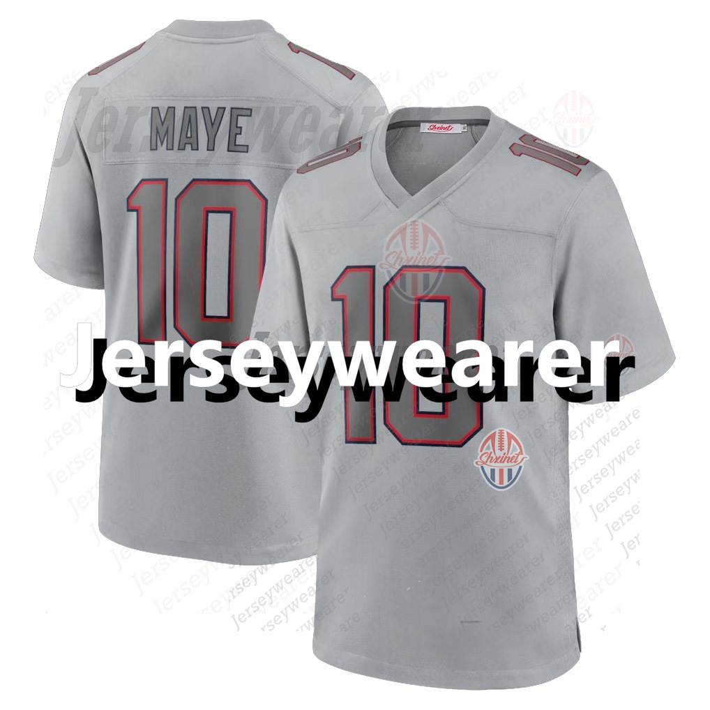 Custom Football Jersey Drake Maye Stefon Diggs Matthew Judon Christian Gonzalez 12 Brady Mike Vrabel Campbell Gibson 2026 Super Bowl New Arrivals In S