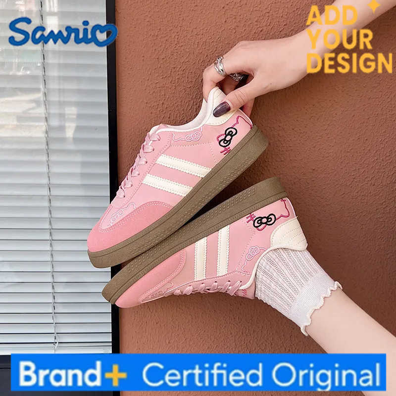 Sanrio Cute Embroidered Womens Sports Shoes Non-slip Spring Autumn Ladies Casual Tennis Shoes Sweet Versatile Women School Sneakers H251223