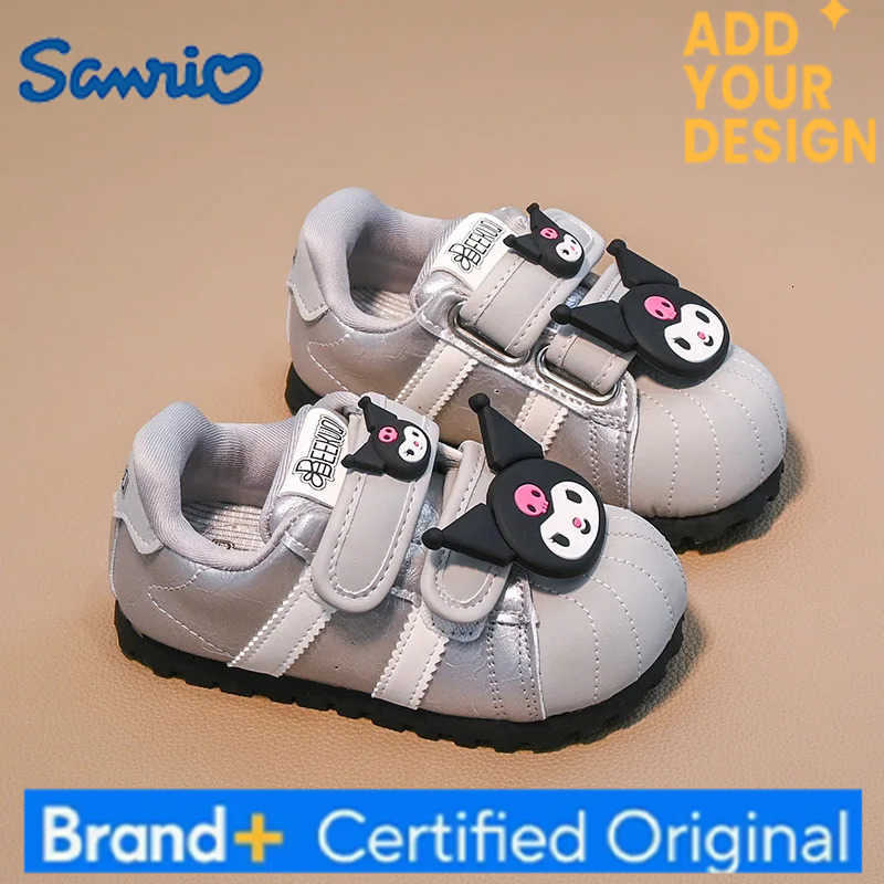Sanrio Kawaii Kuromi Children Cute Cartoon Comfortable Warm Sports Shoes Student Anti Slip Running Shoes Birthday Gifts for Kids H251223