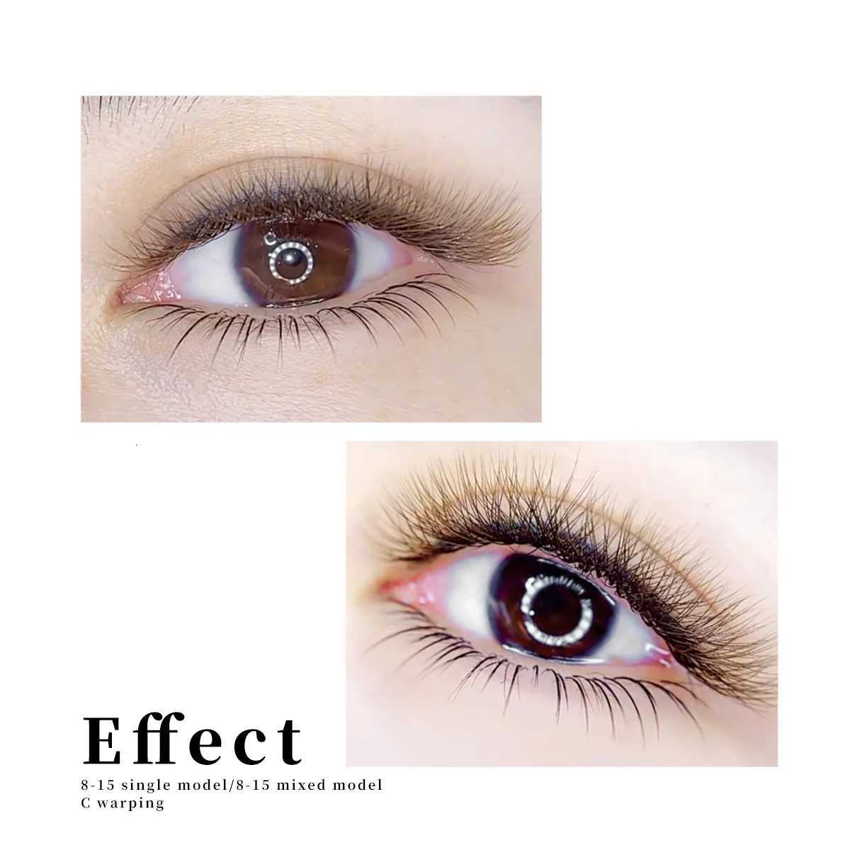 MENGLUKE Brown 4D W Shape Eyelash Extensions High Quality Individual Lashes Automatic Bloom Premade Volume FansT251223