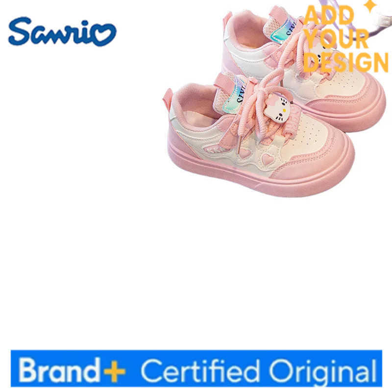 Sanrio Hot Girl Hello Kitty Kawaii Fashion Leisure Sneakers Student Spring and Autumn Seasons Anime Cartoon Non-Slip Child Sneakers New H251223