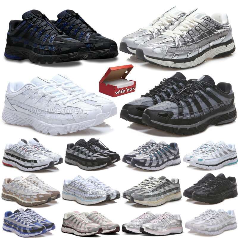 Designer Shoes p6000 Mens Shoes 6000 schuhe Running Shoes for Men Women Sneakers Triple Black White Khaki Blue Casual Womens Outdoor Sports Trainers chaussure