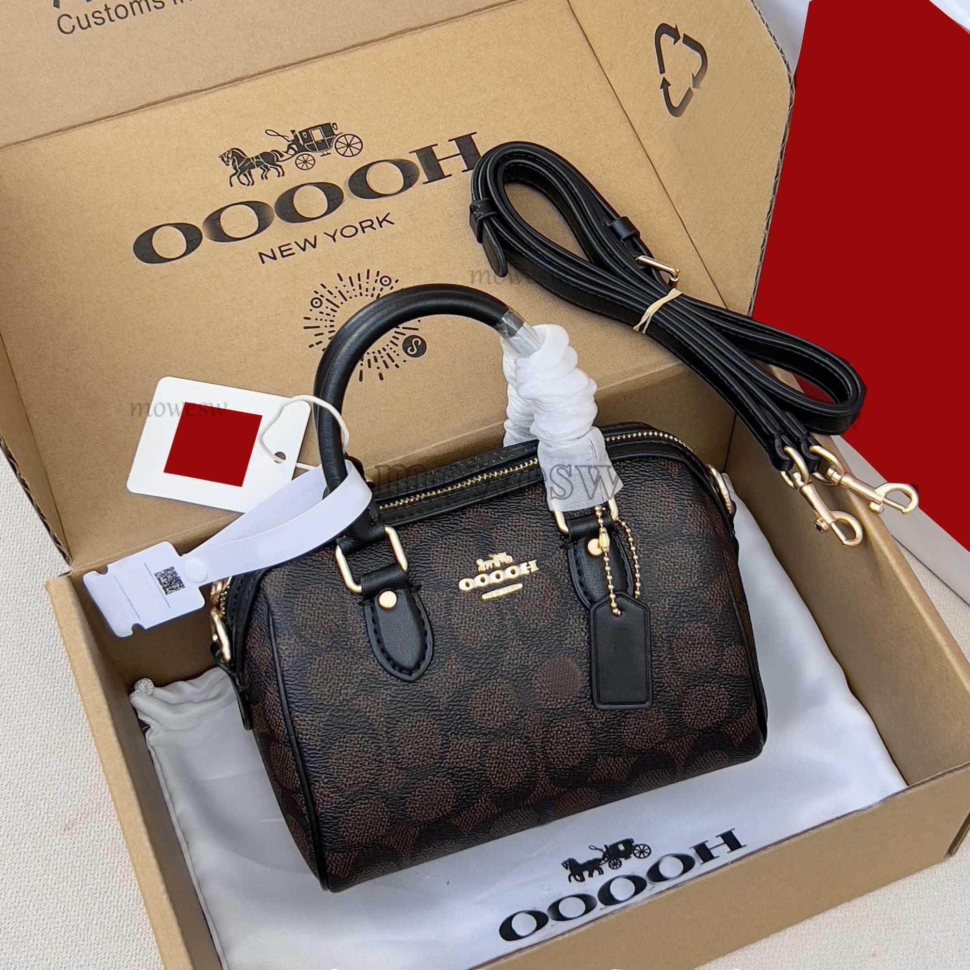 Shoulder Bags nano Designer bag rowan Shoulder Bag teri bag Women Classic Old Flower Crossbody Bag Casual Handheld Chain Bag Half Moon Bag Smooth Leather handbag