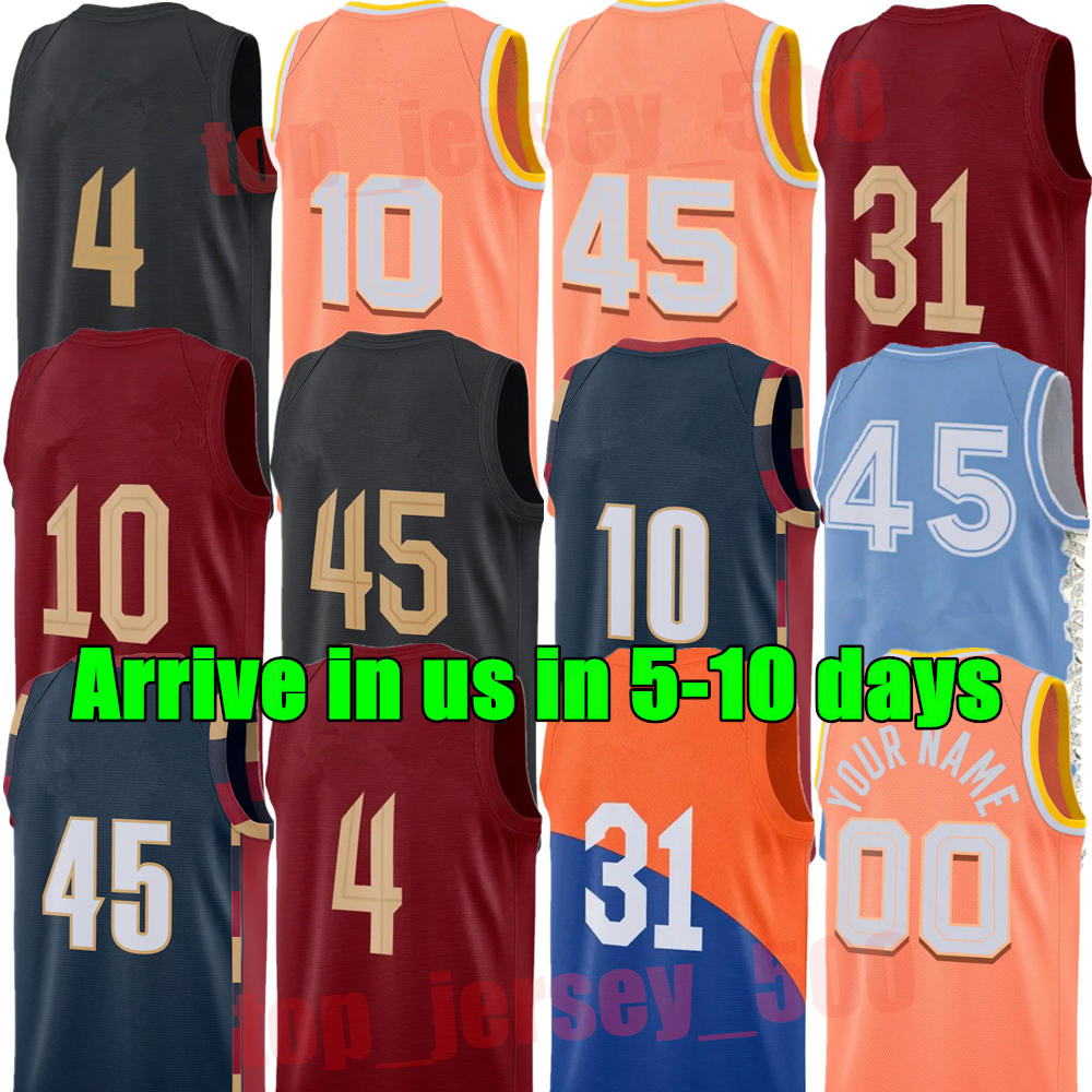 Custom Men youth kids Basketball Jerseys Mitchell Garland Mobley Max Strus Allen Okoro Niang Levert Porter jr. Thompson Jerome Merrill Wade James City Jersey
