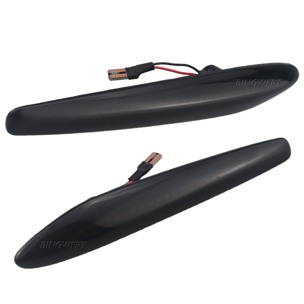 2Pcs Canbus LED Dynamic Side Marker Lights Car Turn Signal Lamps For Alfa Romeo 159 Sportwagon Brera Spider 939 OEM#60691105