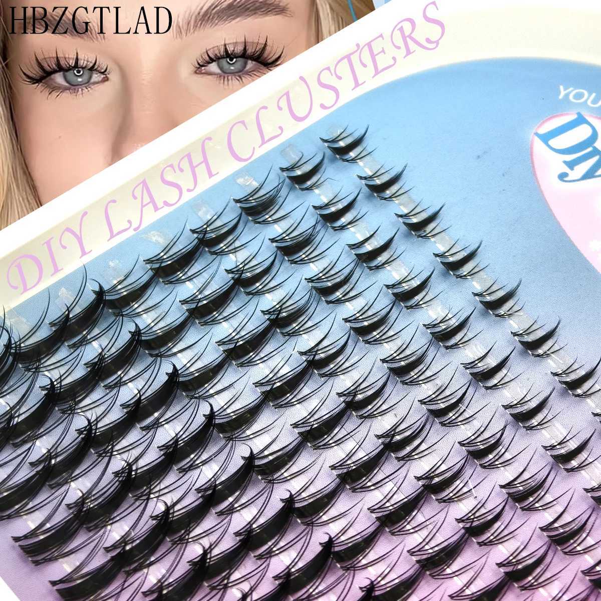 HBZGTLAD10row Fairy Lash Clusters Manga Cluster EyelashLash Clusters Wispy Eyelashes Extensions Natural Look C/D Curl IndividualT251223