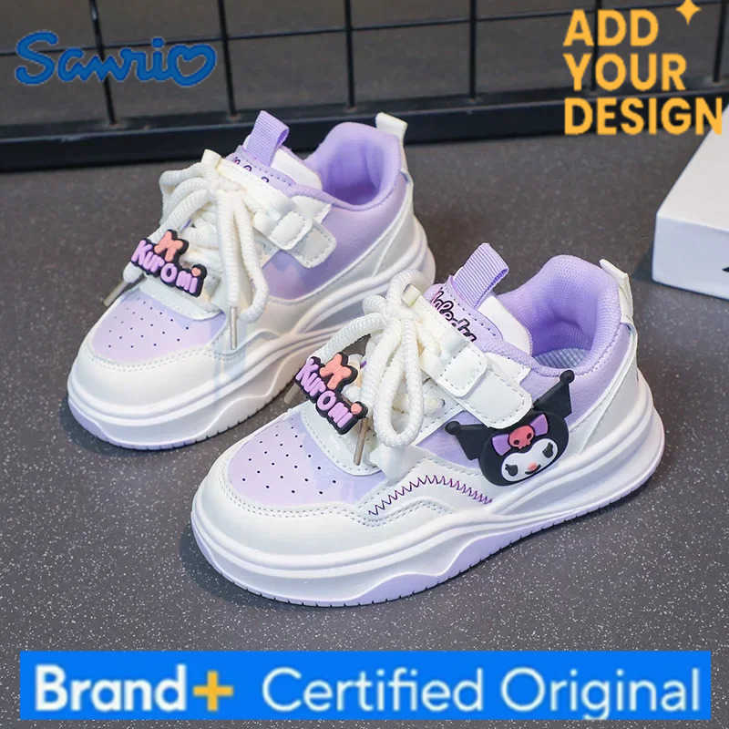 Sanrio hello kitty fall new children sneakers girls running sports shoes platform childerns kuromi cartoon casual shoes H2512231