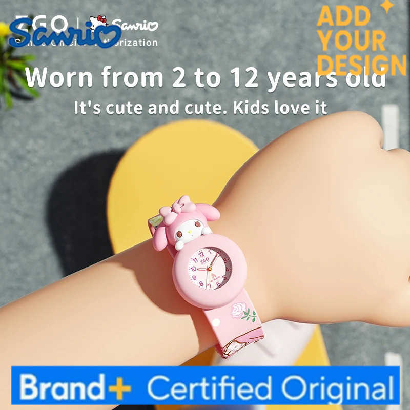 Sanrio X My Melody Childrens Watches 5-12 Age Boys Girls Waterproof Kids Quartz Watch Hello Kitty Fun Toy For Children 307 H251223