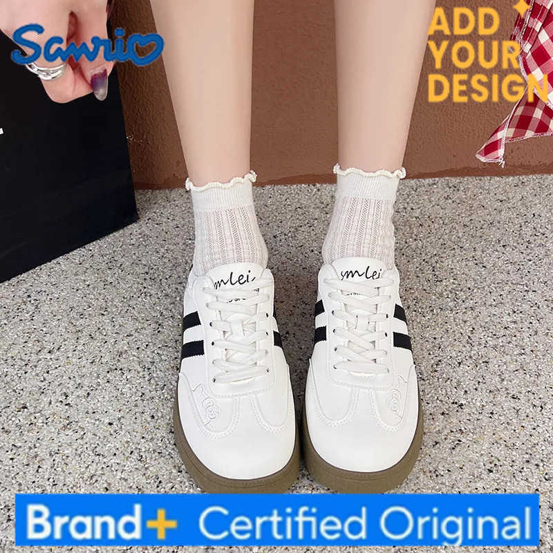 Sanrio Cute Embroidered Womens Sports Shoes Non-slip Spring Autumn Ladies Casual Tennis Shoes Sweet Versatile Women School Sneakers H251223