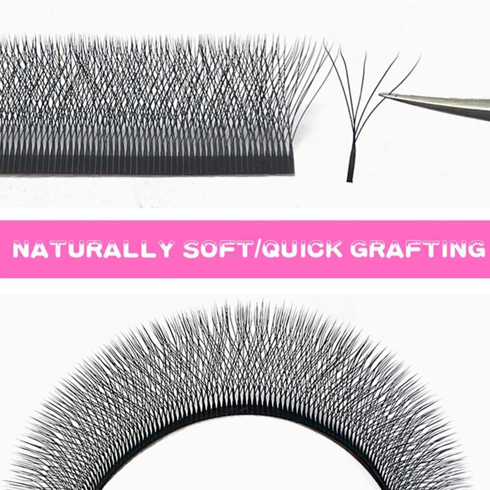 ANJOSIRMA 3D 4D 5D 6D W Shaped Eyelashes Extension Natural Soft Professional False Eyelashes Fans Premade Volume C/D/DD CurlT251223
