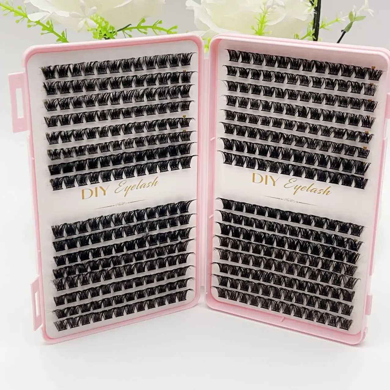 Segmented Individual Lashes Eyelash Book 3D Fluffy Clusters Extensions False Eyelash DIY Cluster Eyelash Extensions MakeupT251223