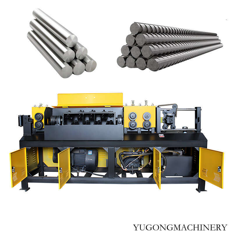 Heavy Duty Rebar Straightening and Cutting Machine for 8-32mm Diameter Steel Bars Used in Bridge and Road Construction