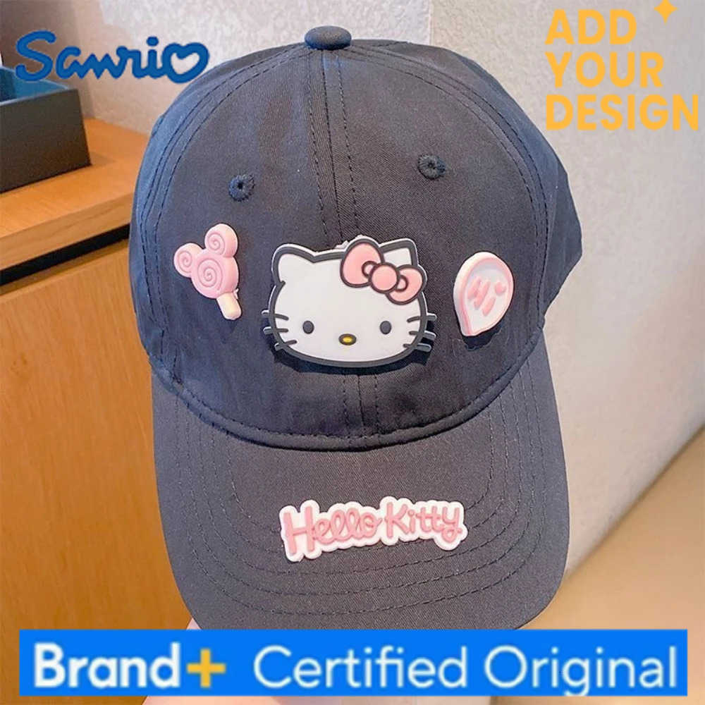 Sanrio Hello Kitty Cute Cartoon Kids Baseball Cap Duckbill Cap Adjustable Sun Hat Spring Summer Boys Girls Fashionable Hat Gifts H251223 - view 7