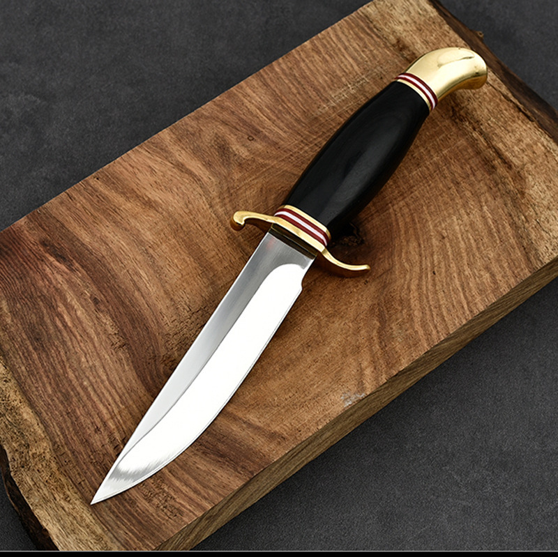 Russian Nkvd Ussr Finka NKVD Outdoor Survival Hunting Knives D2 Blade Camping Fixed Blade Straight Tactical Knifes Utility Knife