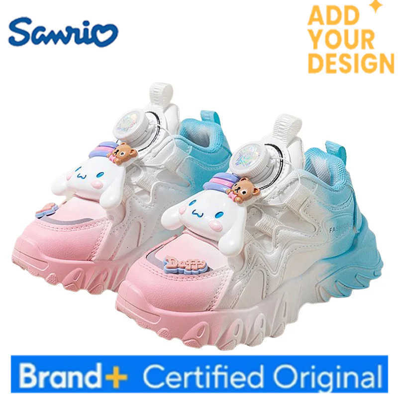 Sanrio Girl Cinnamoroll Kawaii Fashion Sneakers Student Spring and Autumn Seasons Anime Cartoon Child Clunky Sneaker New Style H251223