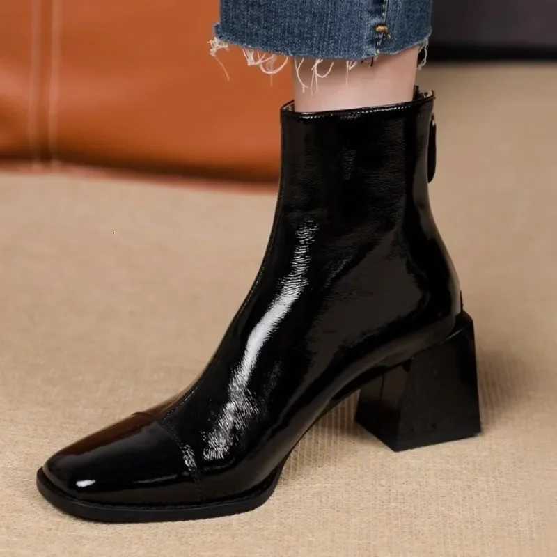 Ladies Shoes 2025 Brand Ankle Womens Boots Fashion Back Zipper Modern Boots Women New Plus Size Best Seller Shoes for WomenT251223
