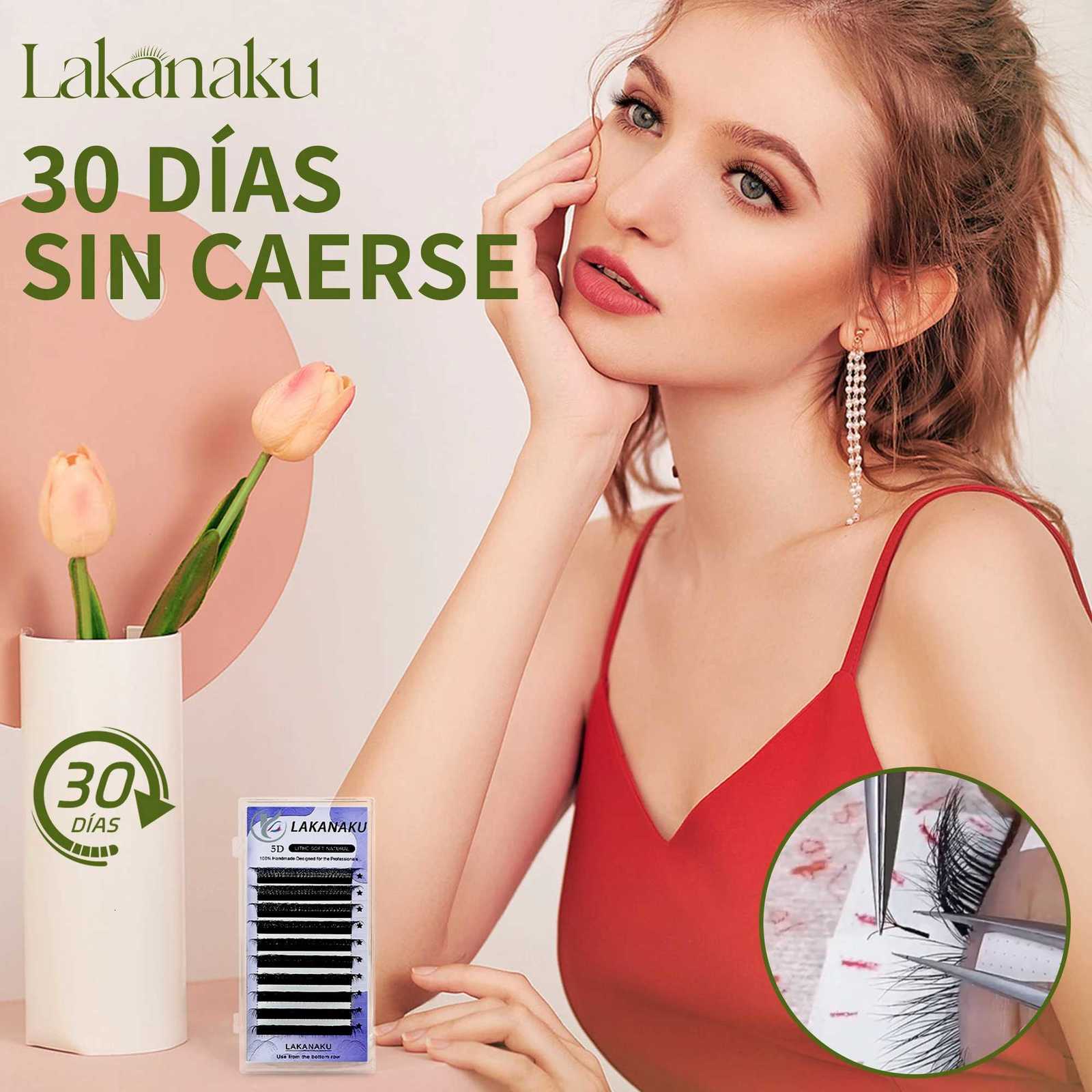 LAKANAKU Cilios YY 3D 4D 5D 6D 7D 8D W Clover 5d Lash Extensions Ciglia Volume Brasileiro Y Shape EyelashesT251223