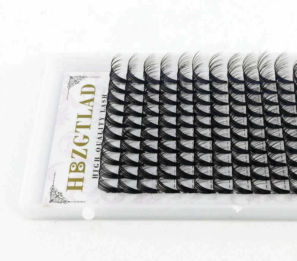 HBZGTLAD Lashes 12/16 Lines Premade Volume Fans 20D Lashes Russian Volume Eyelash Extensions Pre made Lash Extension Faux MinkT251223