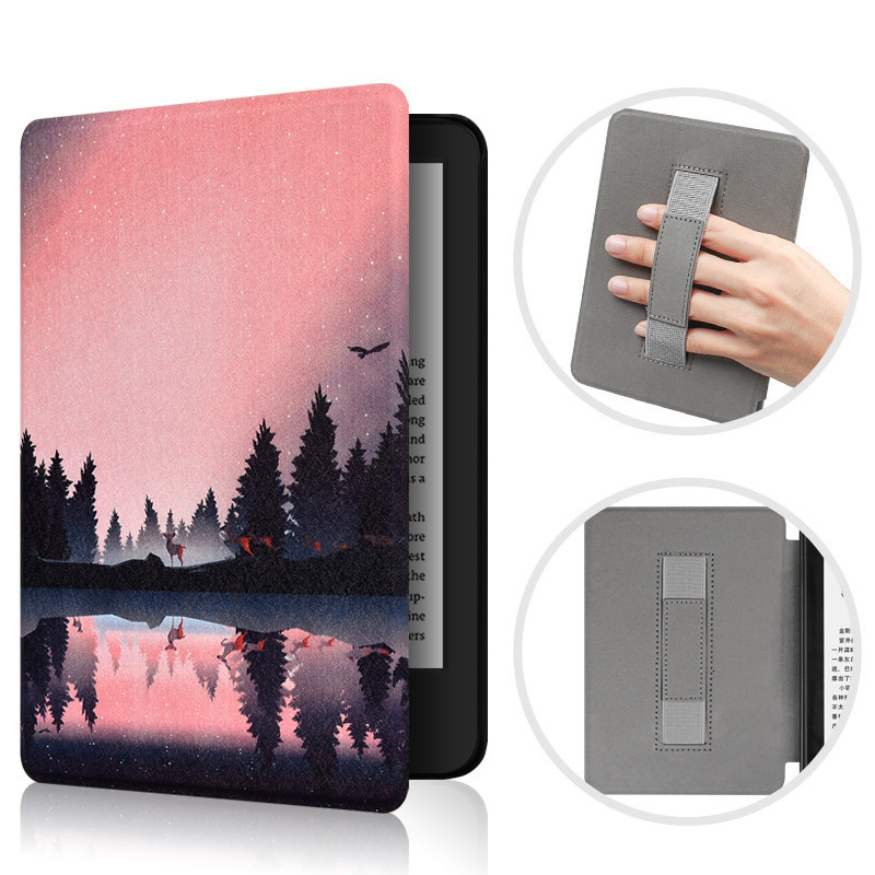 Suitable for 2021 KPW5 Handheld Painting Protective Case Kindle Paperwhite 68 Inch 11th Generation Leather Case