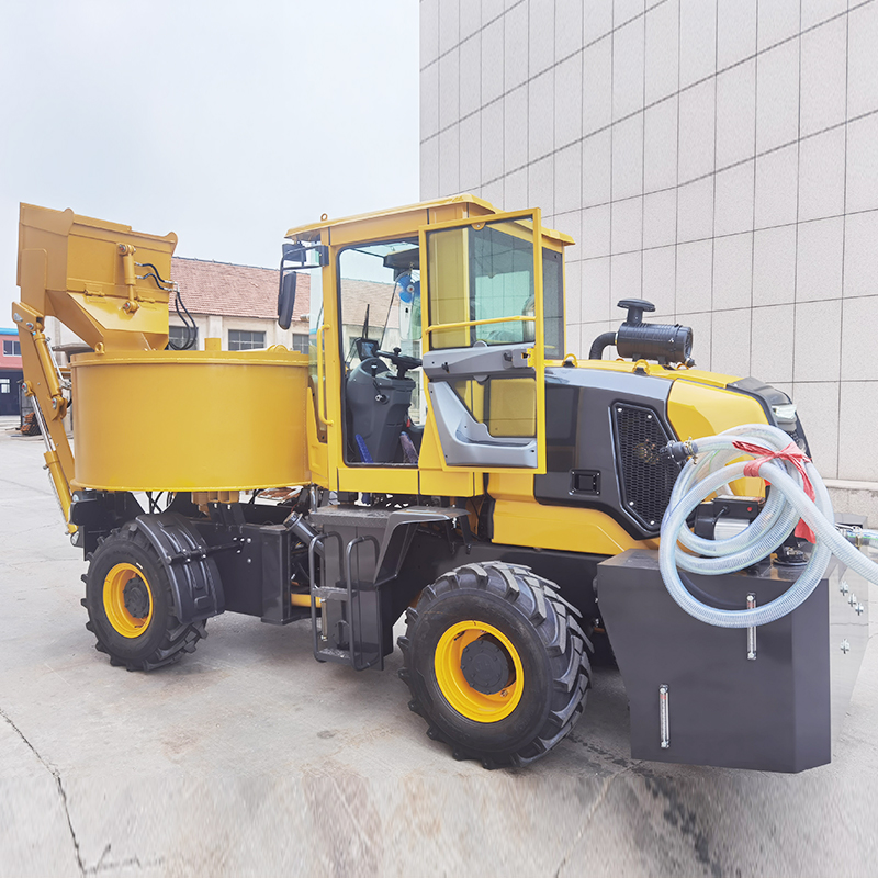 Small Self-loading Concrete Mixer Truck 1.8m³ Low Price | 3.5m³ Advanced Model for Construction Use