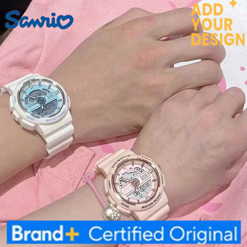 Sanrio HelloKitty cartoon character watch waterproof kawaii high-looking student and child cute watch holiday gift new wholesale H251223