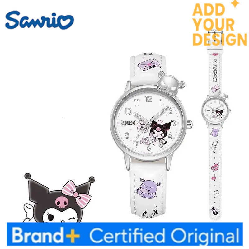 Sanrio cute cartoon Hello kitty Cinnamorollkuromi creative girls watch high quality waterproof quartz watch holiday gift H251223