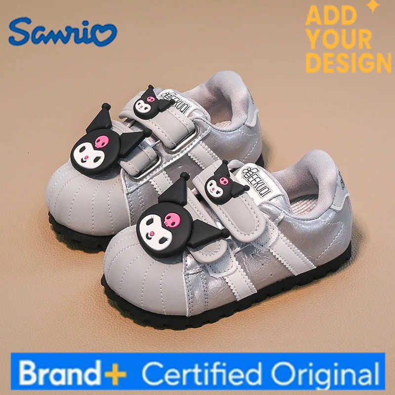 Sanrio Kawaii Kuromi Children Cute Cartoon Comfortable Warm Sports Shoes Student Anti Slip Running Shoes Birthday Gifts for Kids H251223