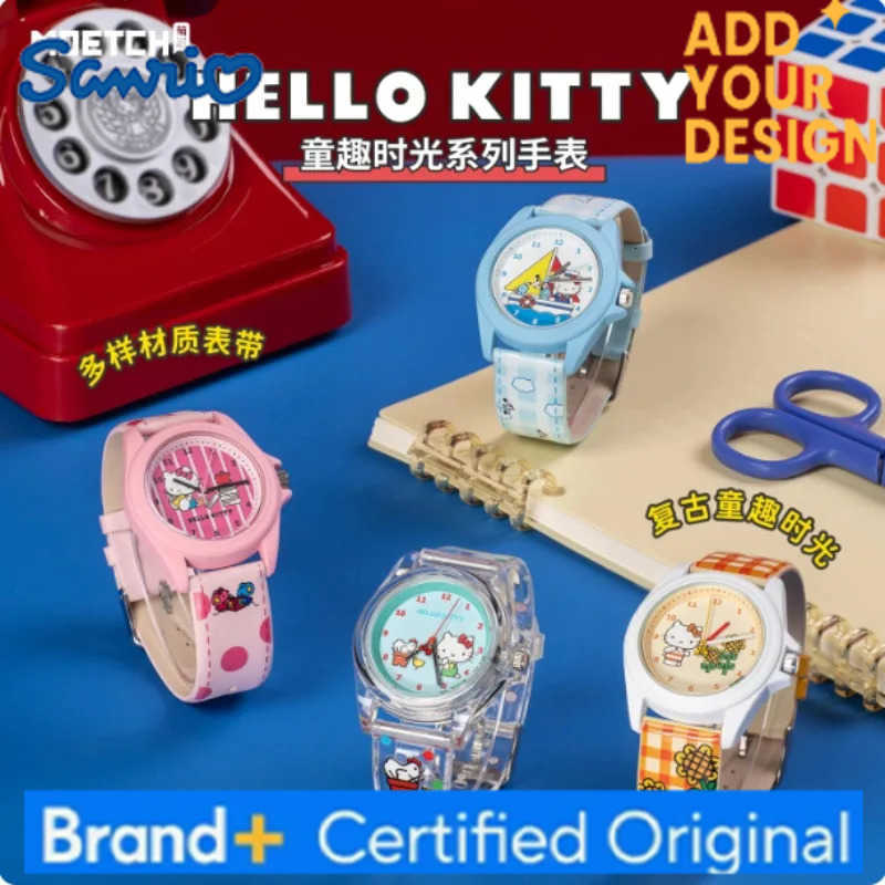 Sanrio TOPTOY Authentic in Stock Original Childhood Fun Time Watch Blind Box Anime Character Doll Collection Holiday Toys Gifts H251223