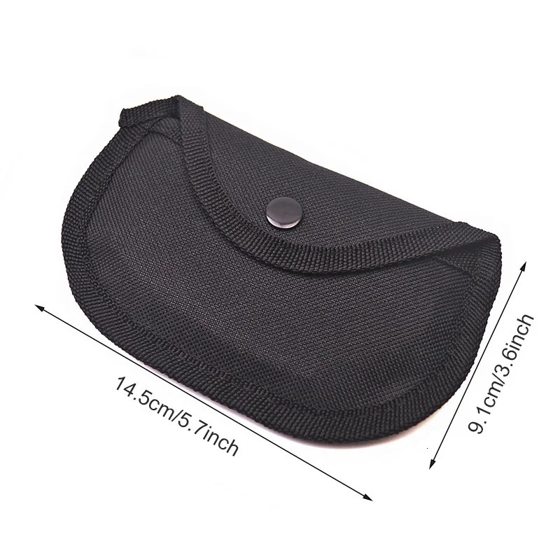 2/4Pcs Waist Pouch Finger Tiger Protection Bag Iron Four-finger Cloth Cover Shockproof Soft Lining Fist Ring Hanging Buckle Bag 251222
