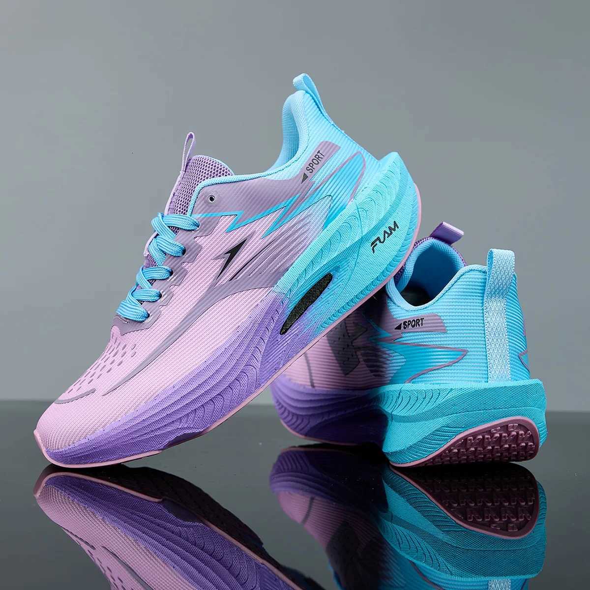 Men Sports Running Shoes Casual Marathon Breathable Lightweight Womens Comfortable Athletic Nonskid Walking Sneakers Outdoors Z251223