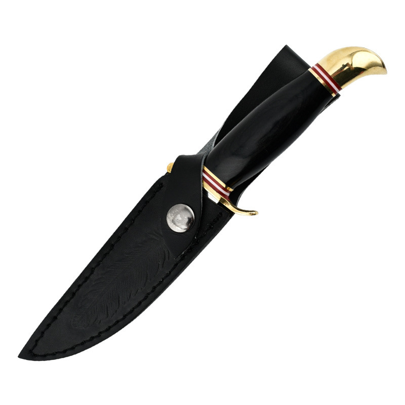 Russian Nkvd Ussr Finka NKVD Outdoor Survival Hunting Knives D2 Blade Camping Fixed Blade Straight Tactical Knifes Utility Knife