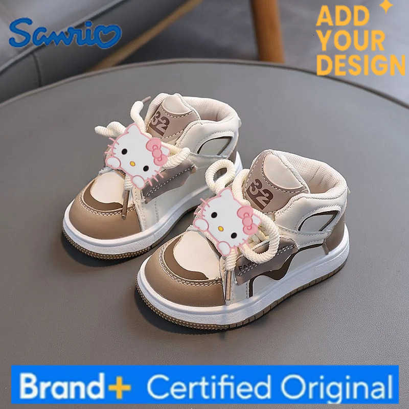 Sanrio Hello kitty 2026 new spring autumn winter children soft-soled sports shoes boys cartoon casual shoes baby fashion toddler shoes H251223