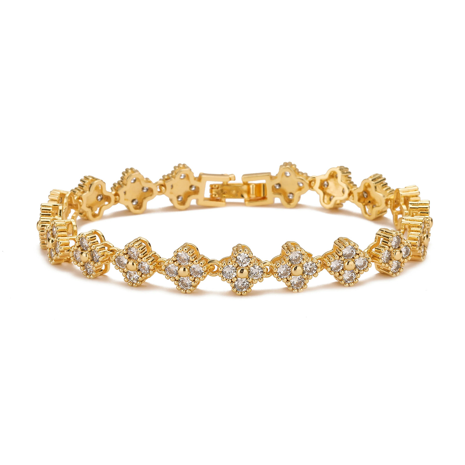 HECHENGHigh Quality Brass Flower Jewelry Set for Women Necklace Bracelet Jewelry Gift251218